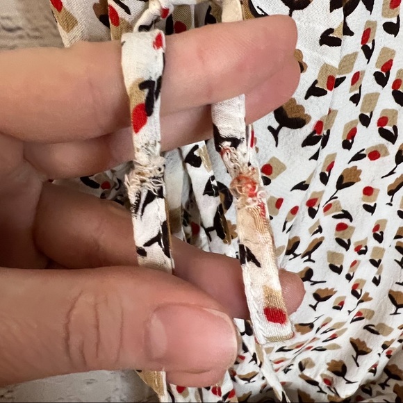 Faithfull the Brand Salvador Top Sabine Floral Print Size Extra Large (US 10) - Picture 10 of 16